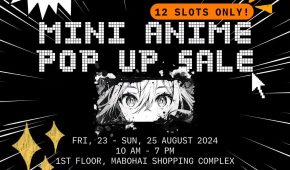 Mini Anime Pop Up Sale