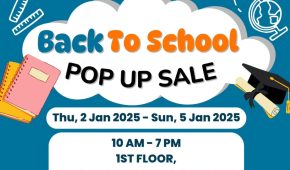 Back to School Pop Up Sale